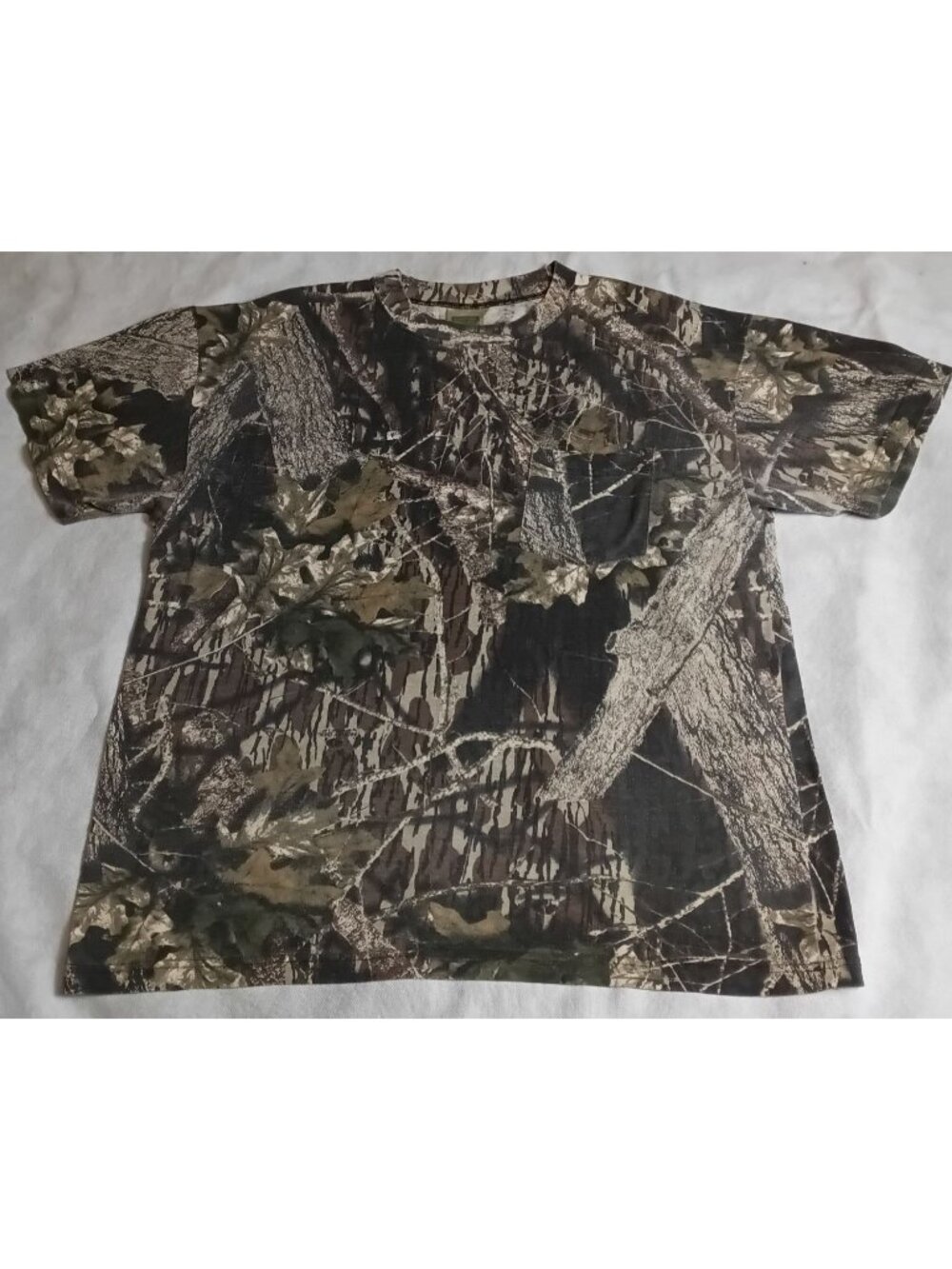 Vintage Mossy Oak Camo Classics Pocket T-Shirt XL 90s Y2K